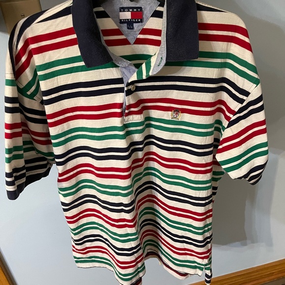 Tommy Hilfiger Other - Men’s Very Nice Tommy Hilfiger Striped Polo Shirt - Multicolor. Size Large